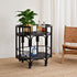 Black Bungalow Bar Cart