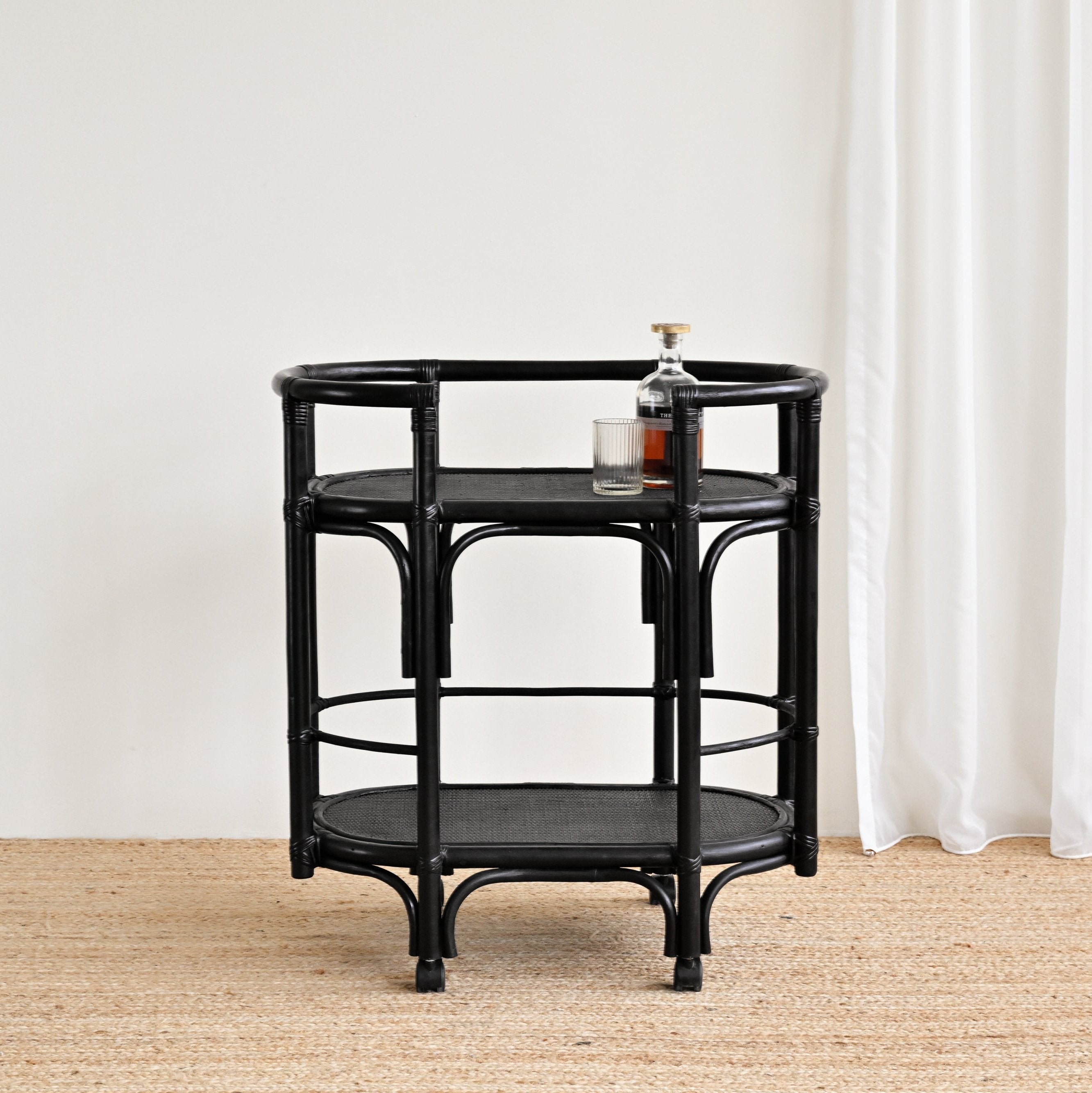 Black Bungalow Bar Cart 4