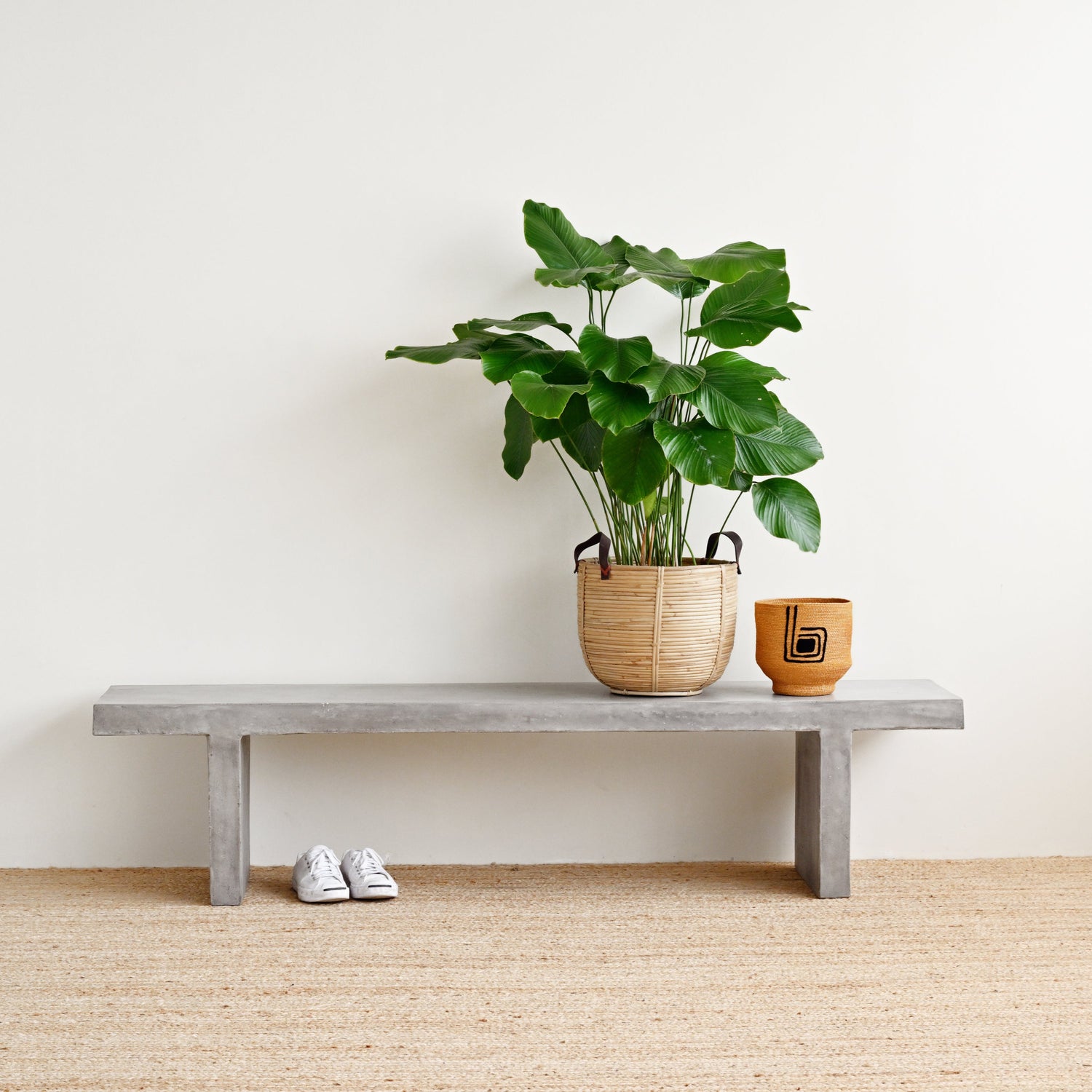 Concrete Long Bench - 190cm