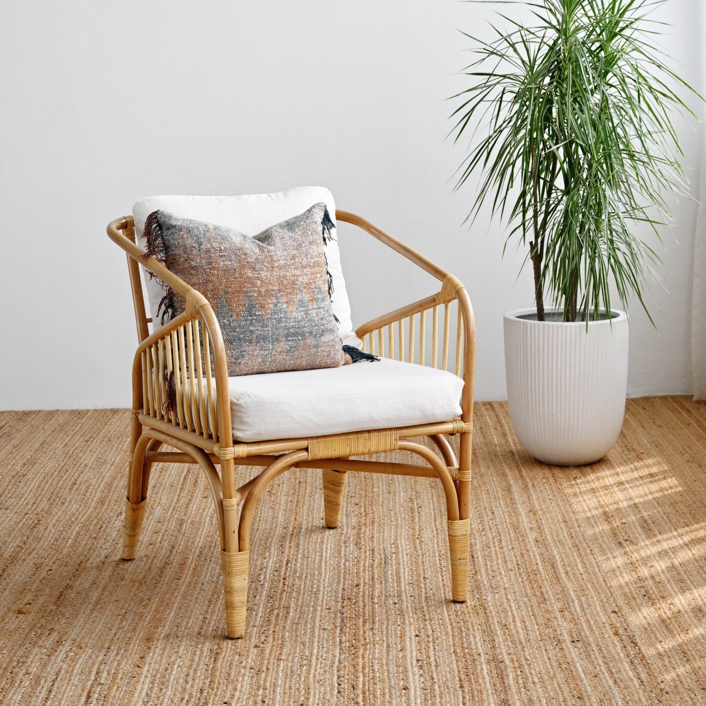 Rattan Arm Chair | Contemporary Furniture Singapore – Island Living