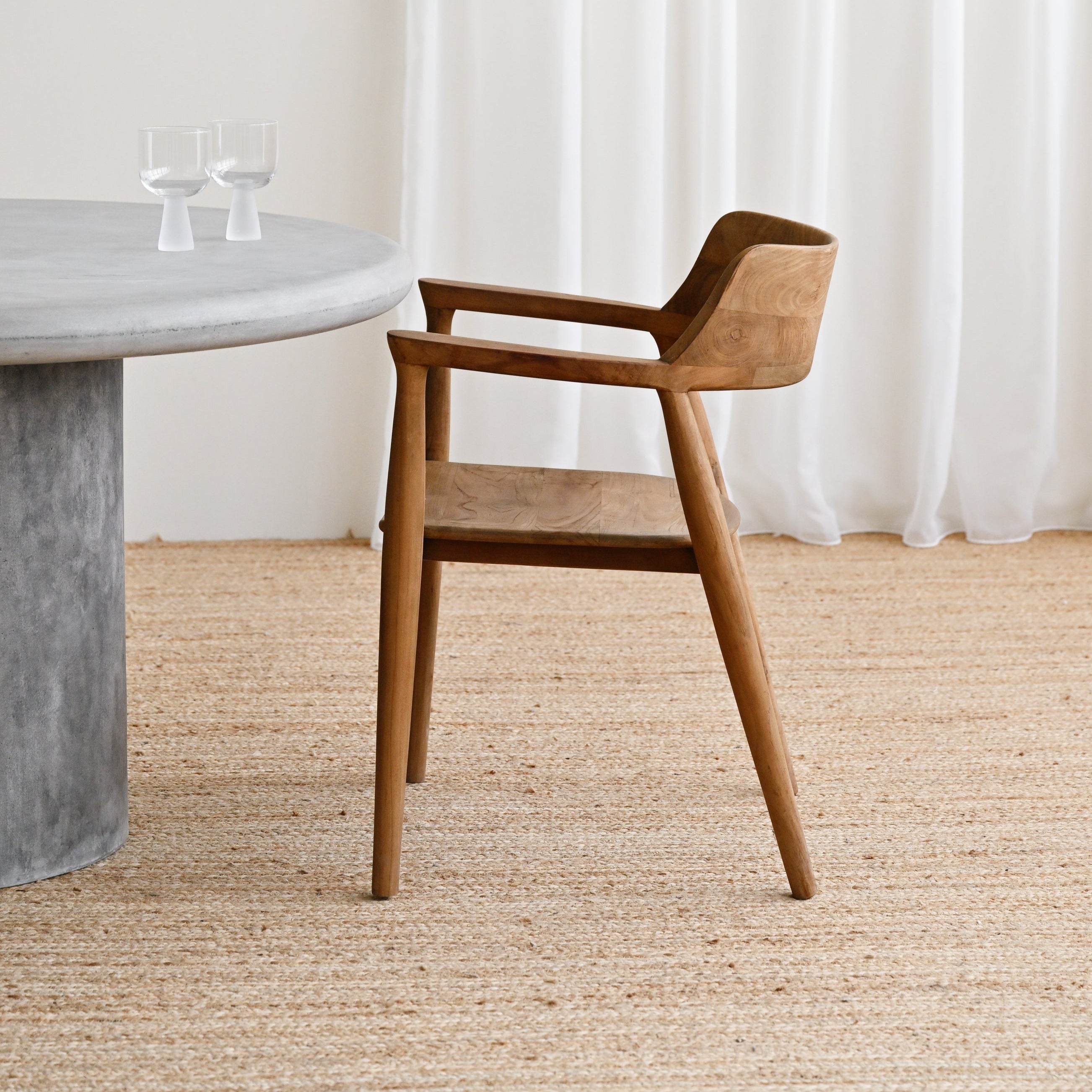 Hiro Dining Chair - Natural