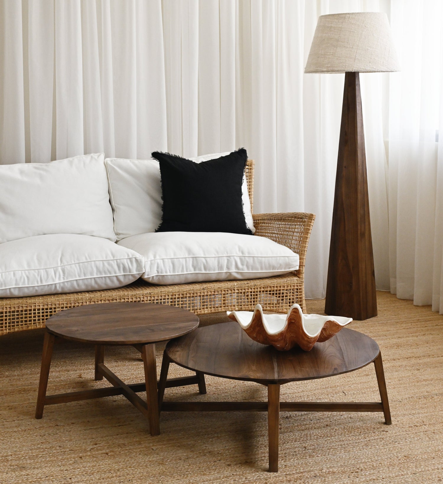 Milou Teak Coffee Table - Natural