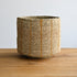 Korba Woven Planter with Stripes