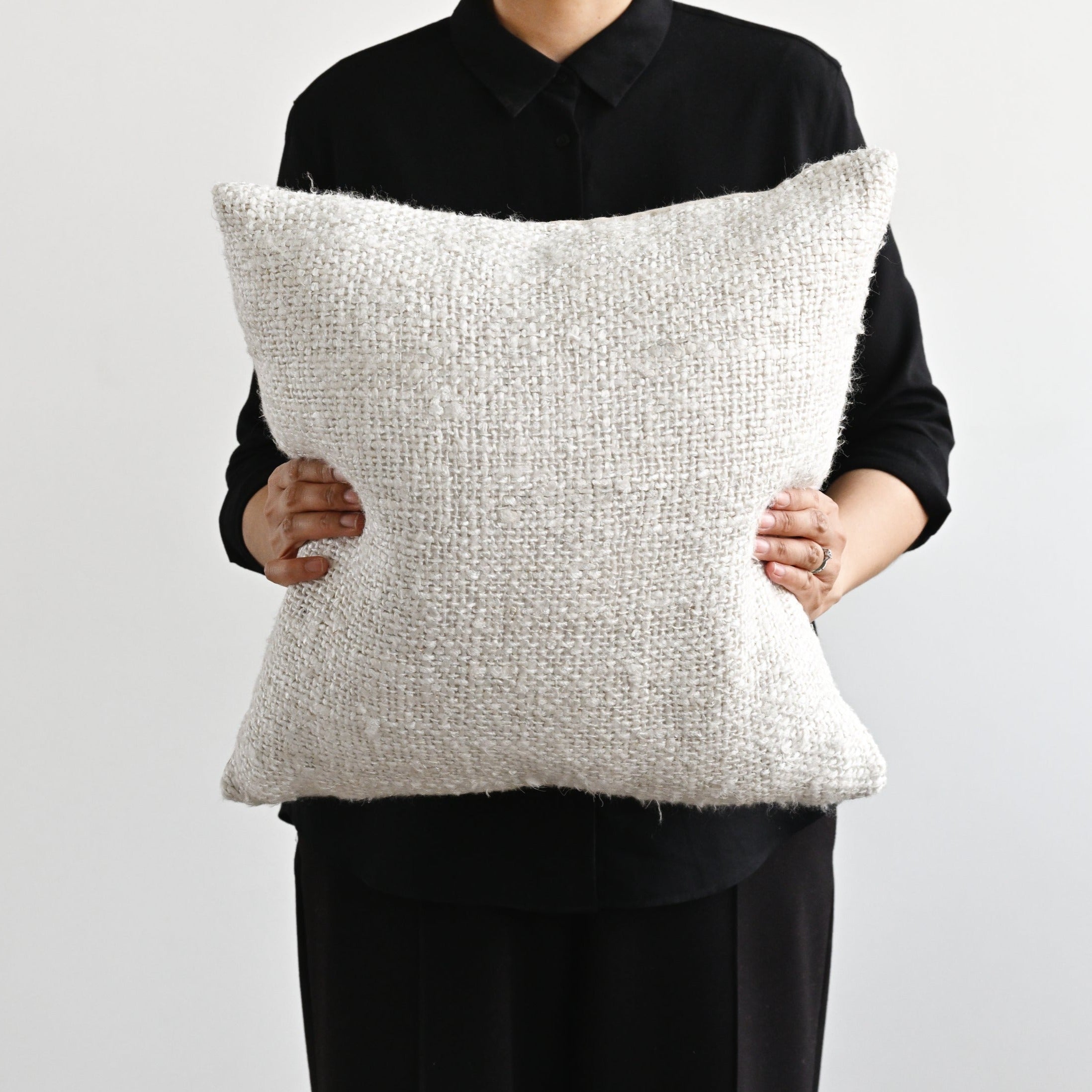 Indu Cream Cushion CoverIndu Cream Cushion Cover - 45cm x 45cm