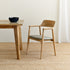 Kennedy Dining Chair With Khaki Seat