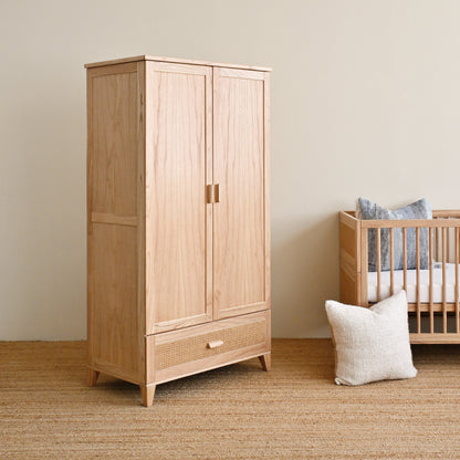 Nami Wood Wardrobe - Natural