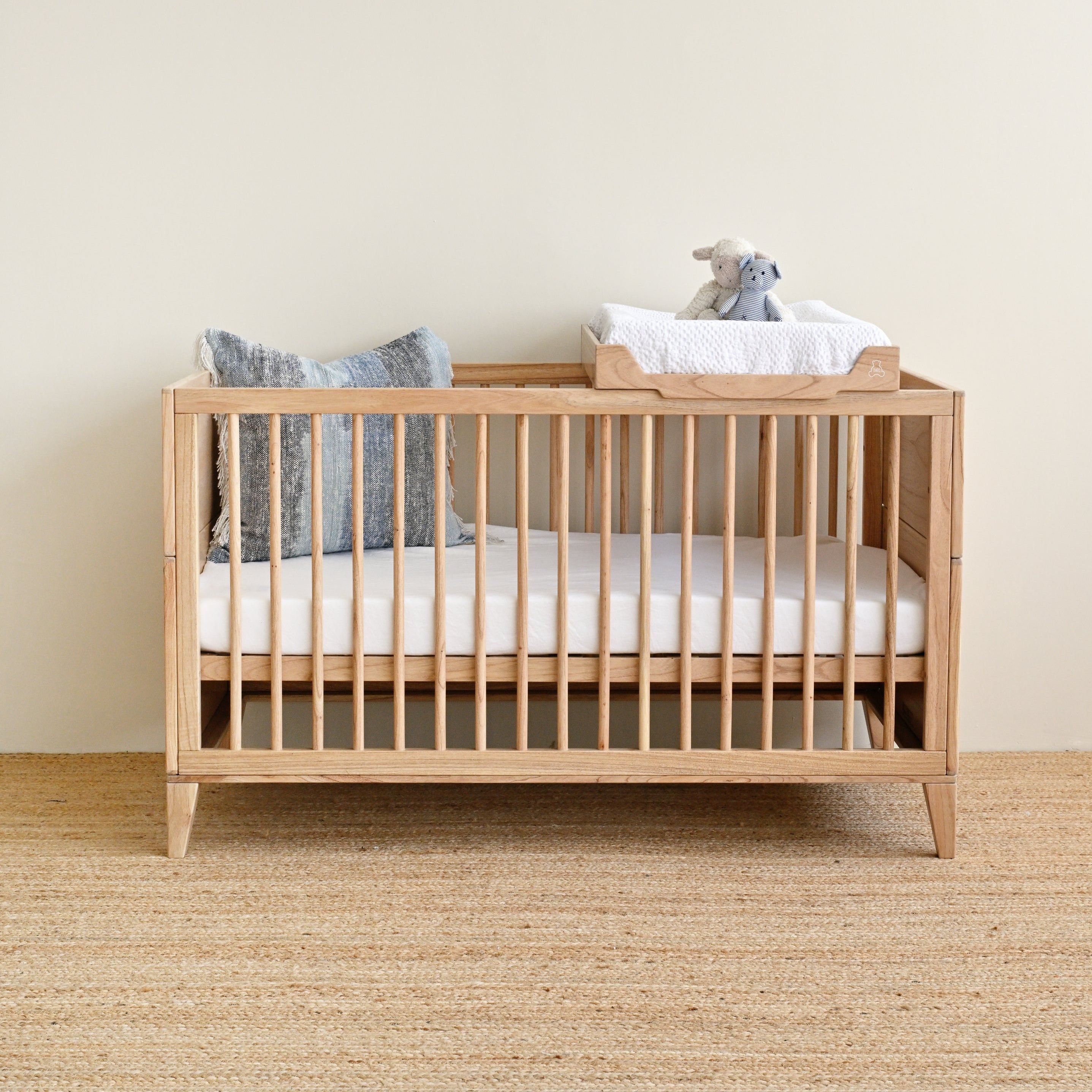 Nami Wood Bed - Natural