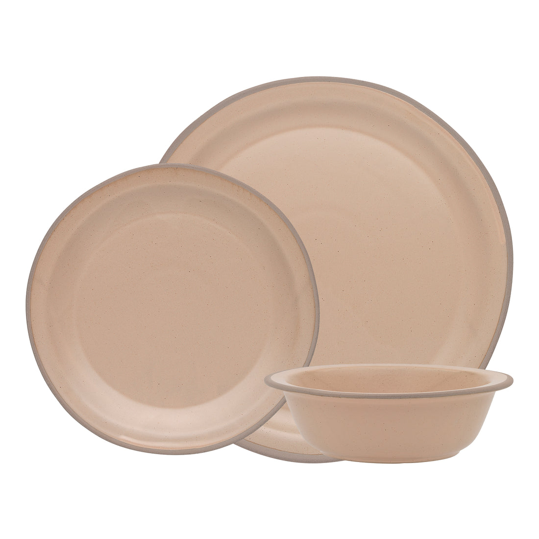 Tahoe 12 Piece Dinner Set - Apricot