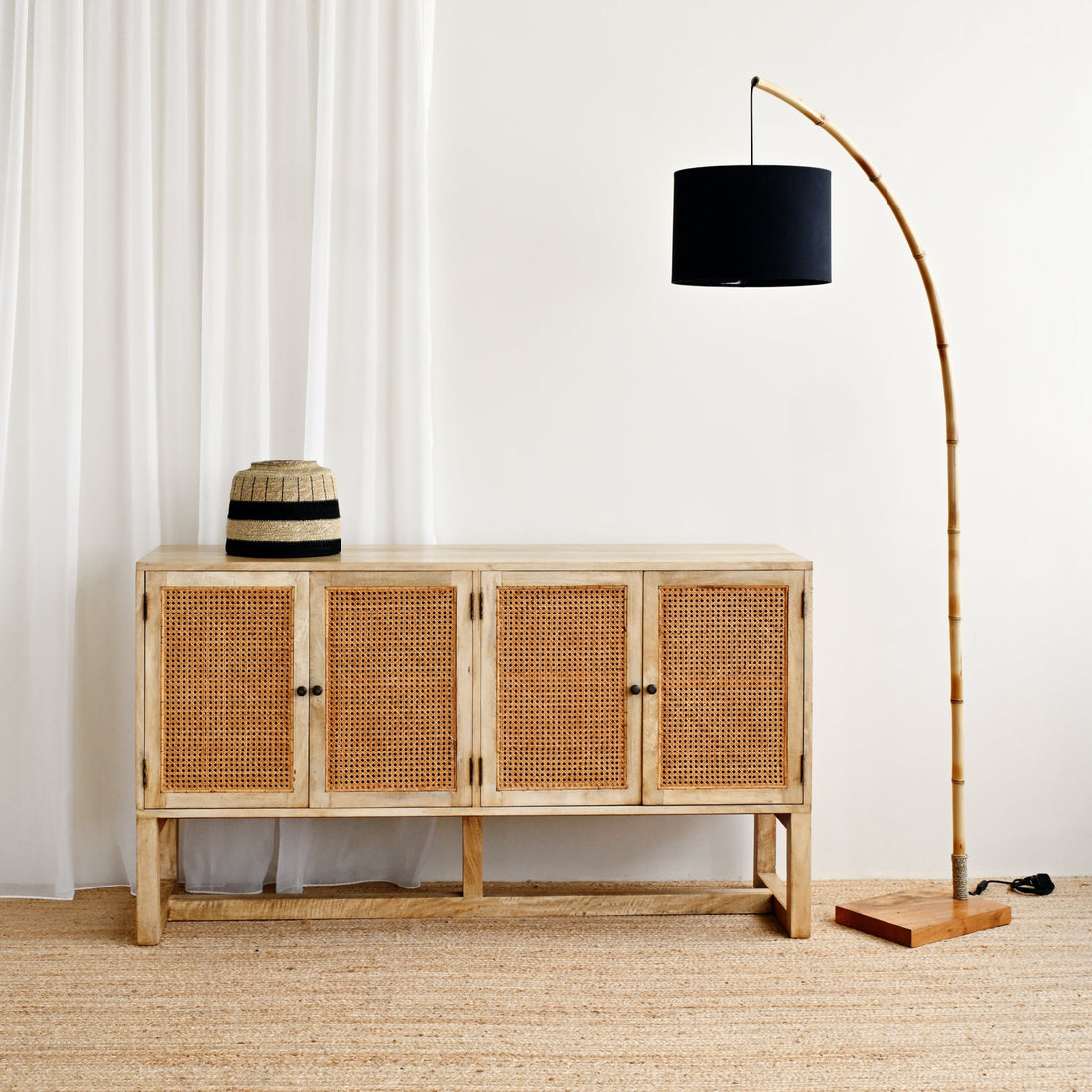 Gili 4 Door Sideboard 1