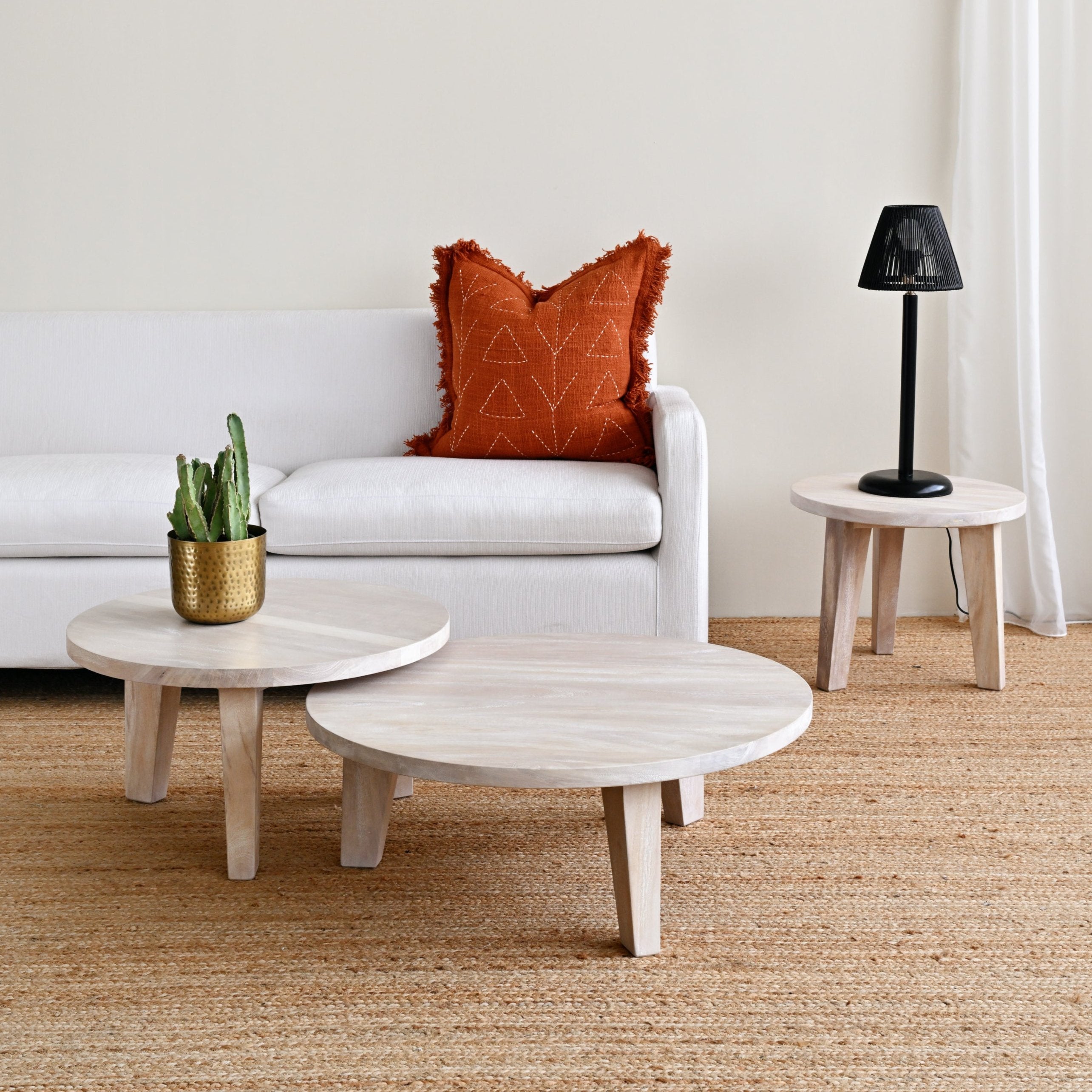 Gili Coffee Table - White Wash