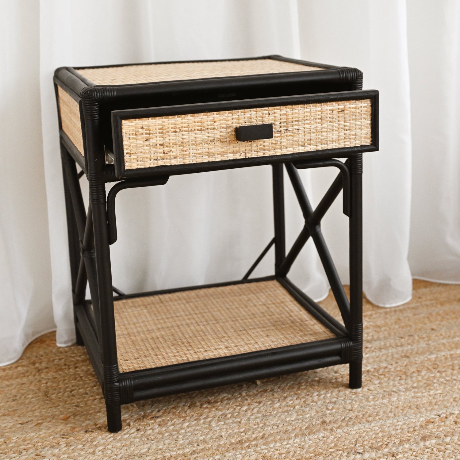 Laguna Rattan Bedside Table 10