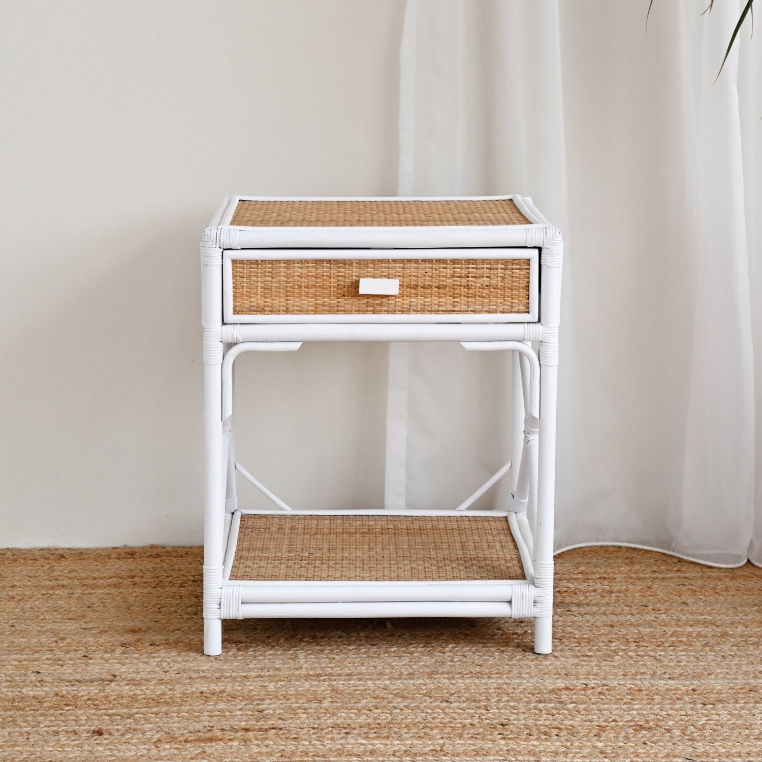 Laguna Rattan Bedside Table 2