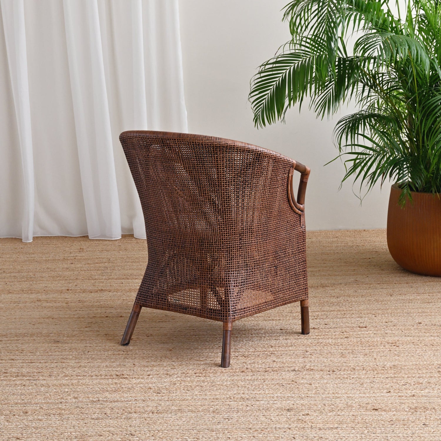 Malta Rattan Arm Chair - Natural 3