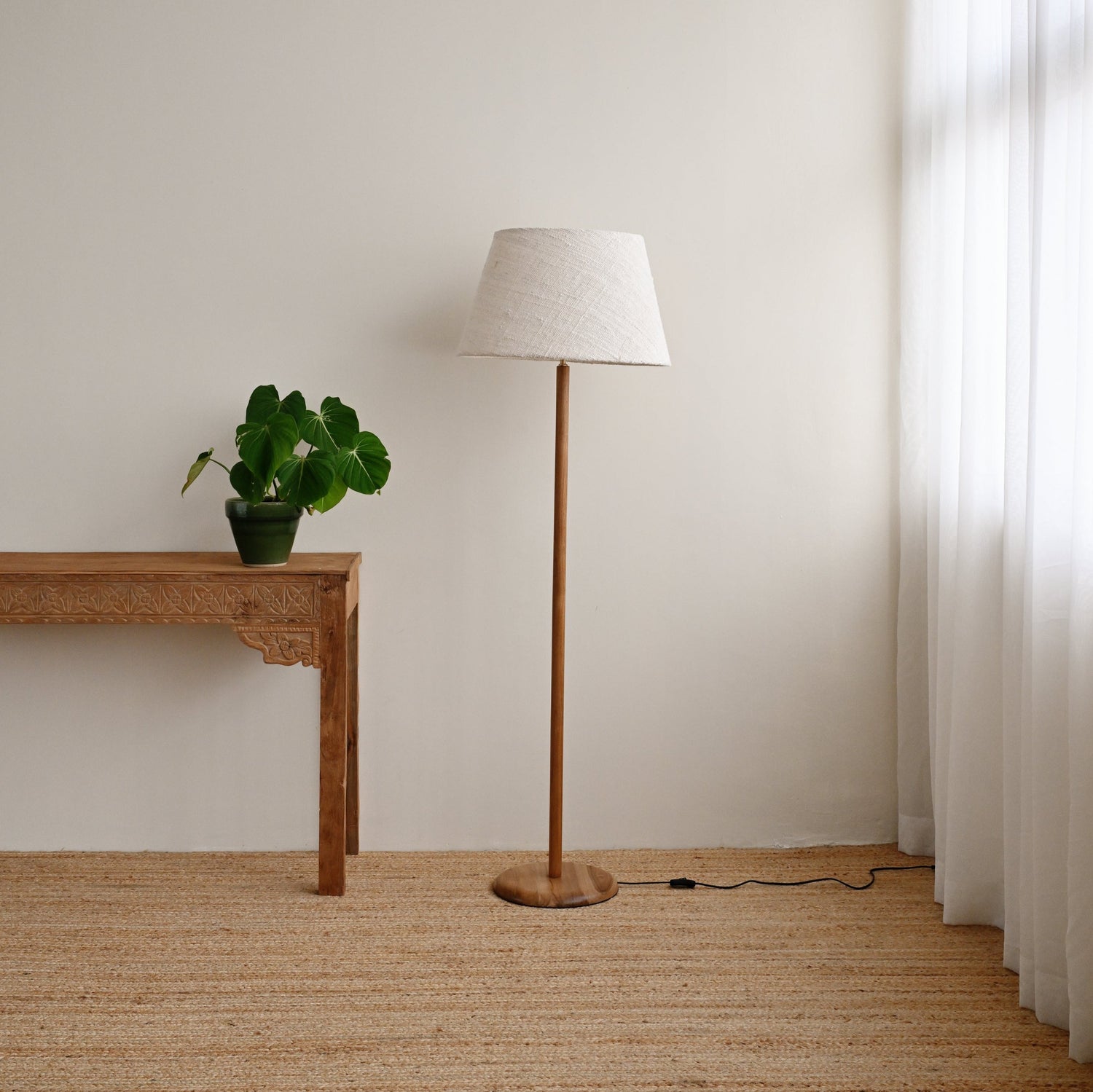 Mercury Standing Lamp - Natural 12