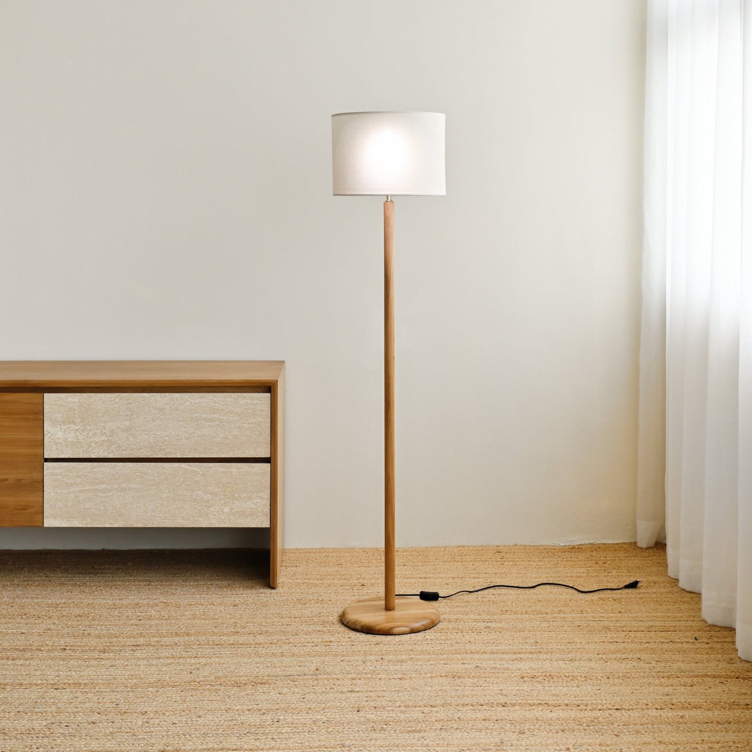 Mercury Standing Lamp - Natural 4