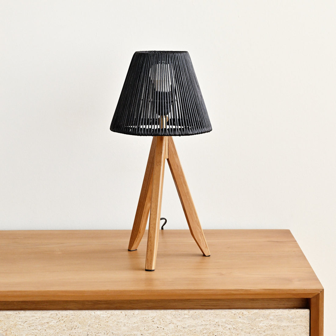 Mini Toothpick Table Lamp - Natural