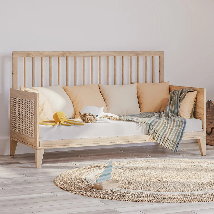 Nami Wood Bed - Natural