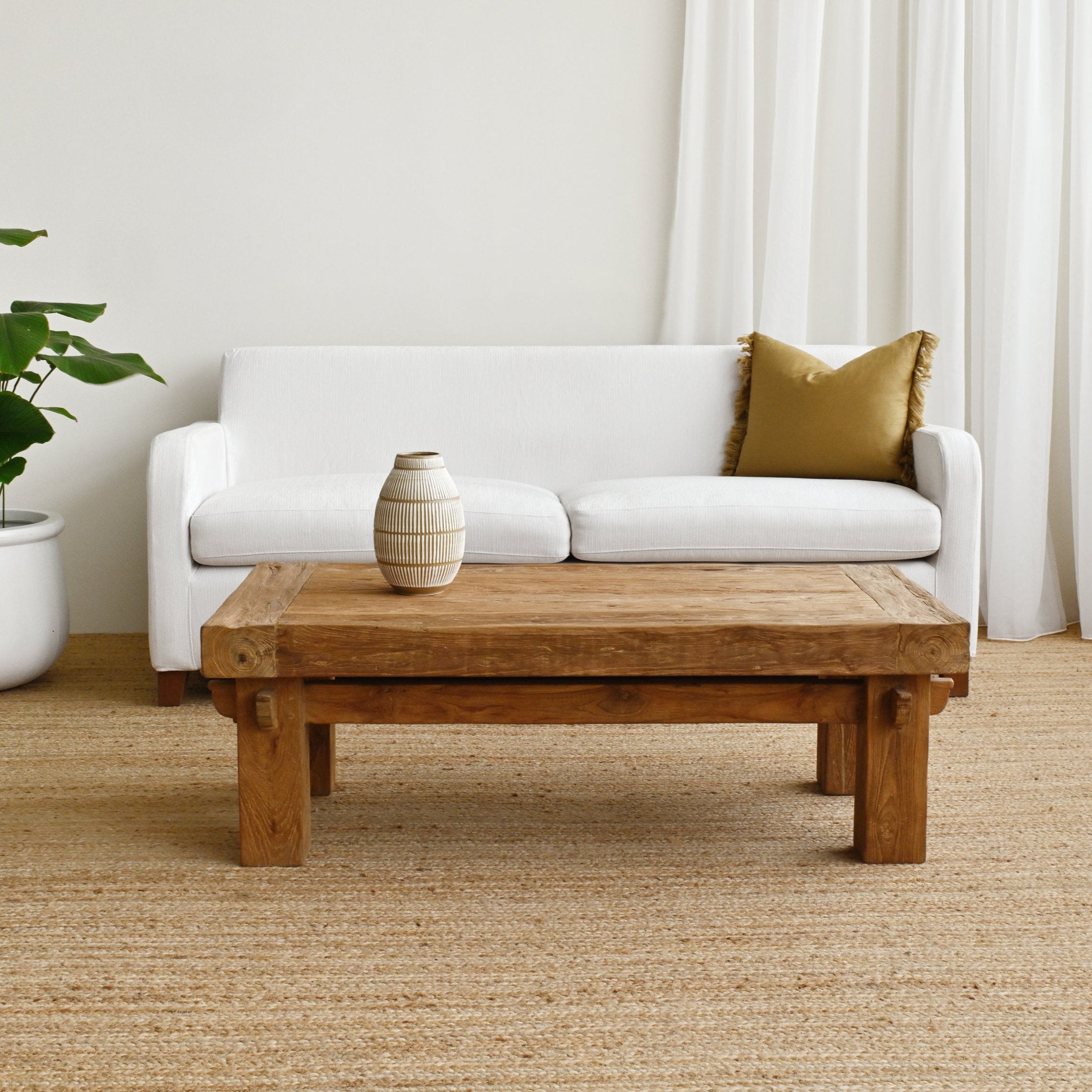 Reclaimed Teak Coffee Table