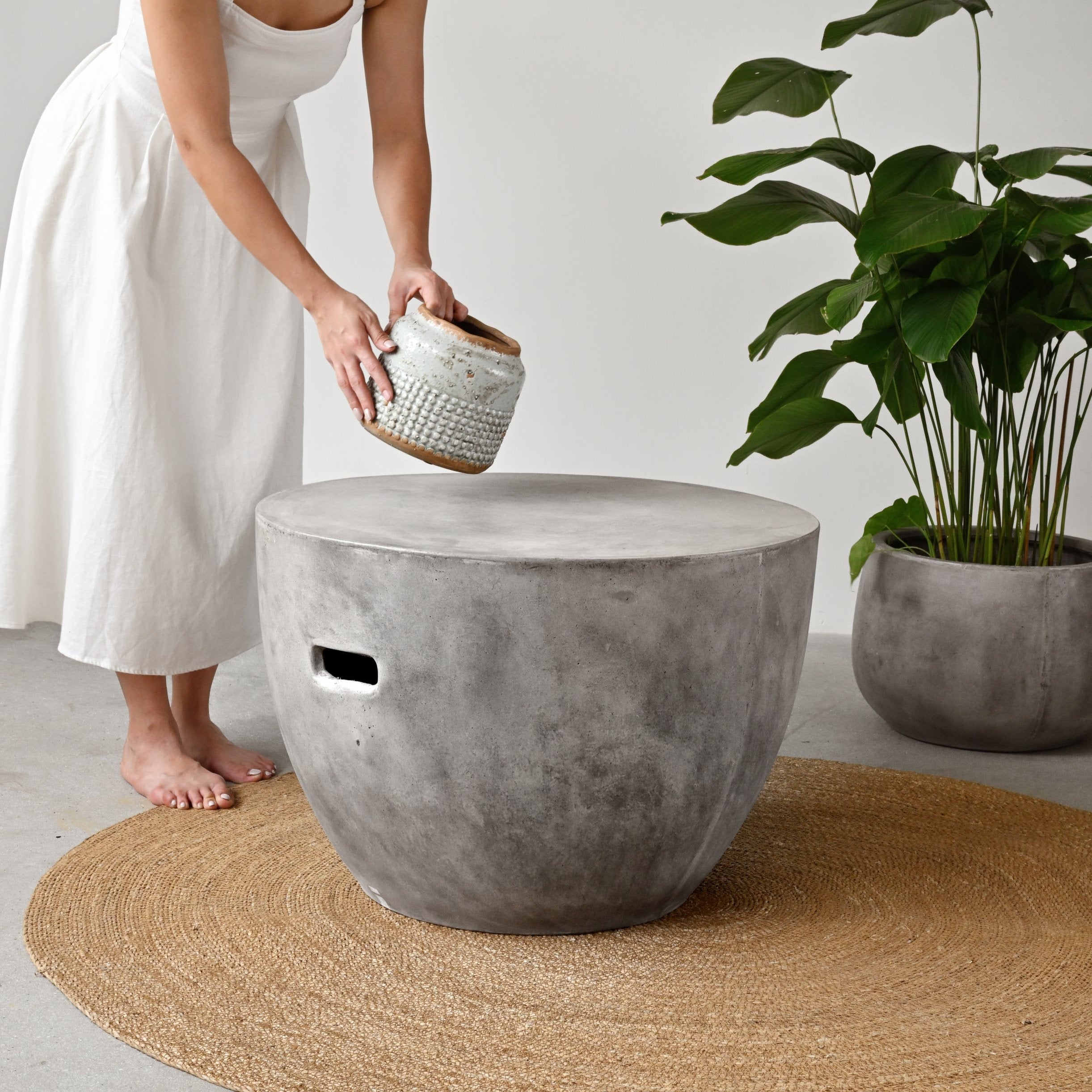 Sabah Concrete Side Table 1