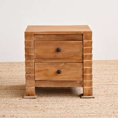 Teak Bedside Table 1