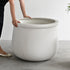 Bronte Concrete Pot - White