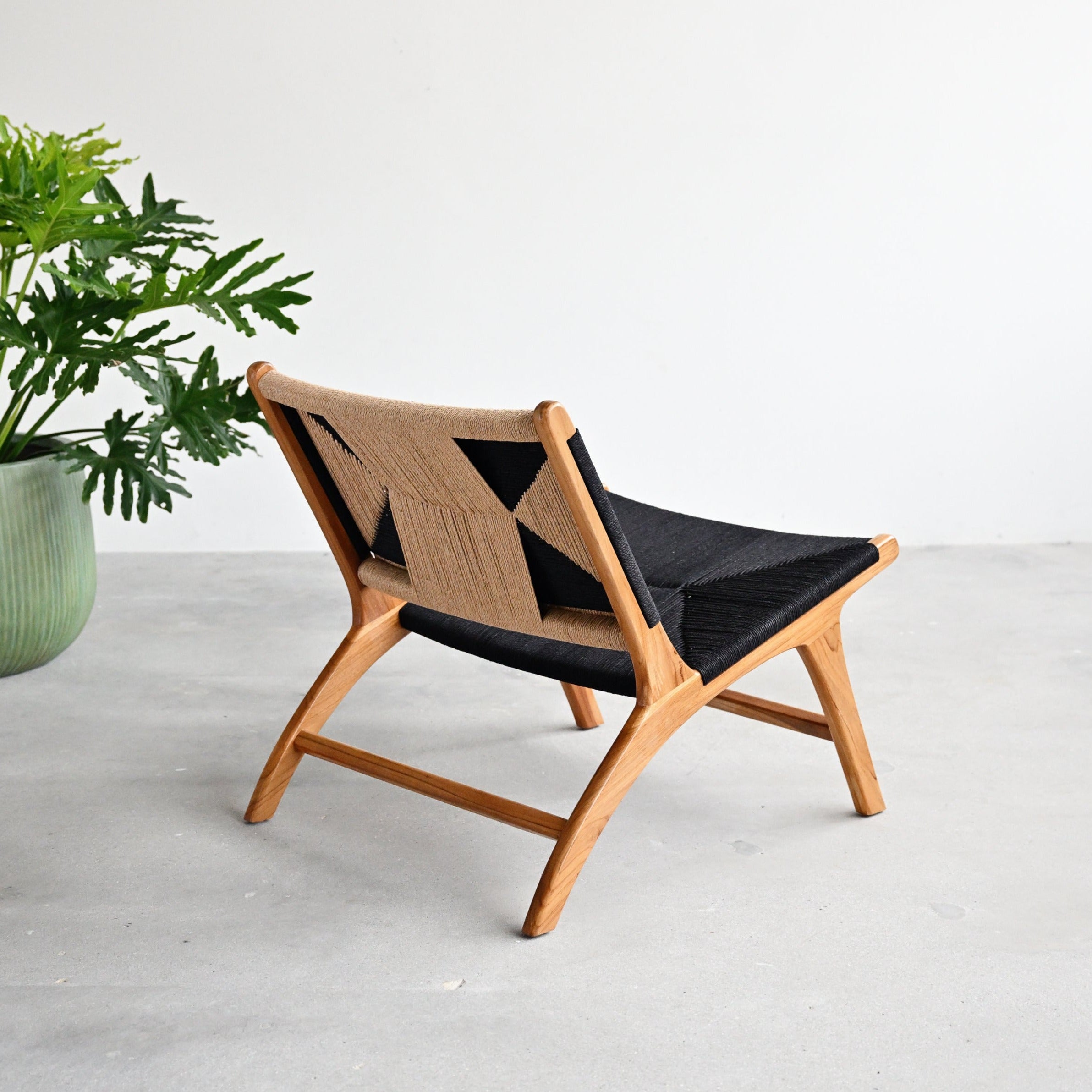 Lounge discount chair teak