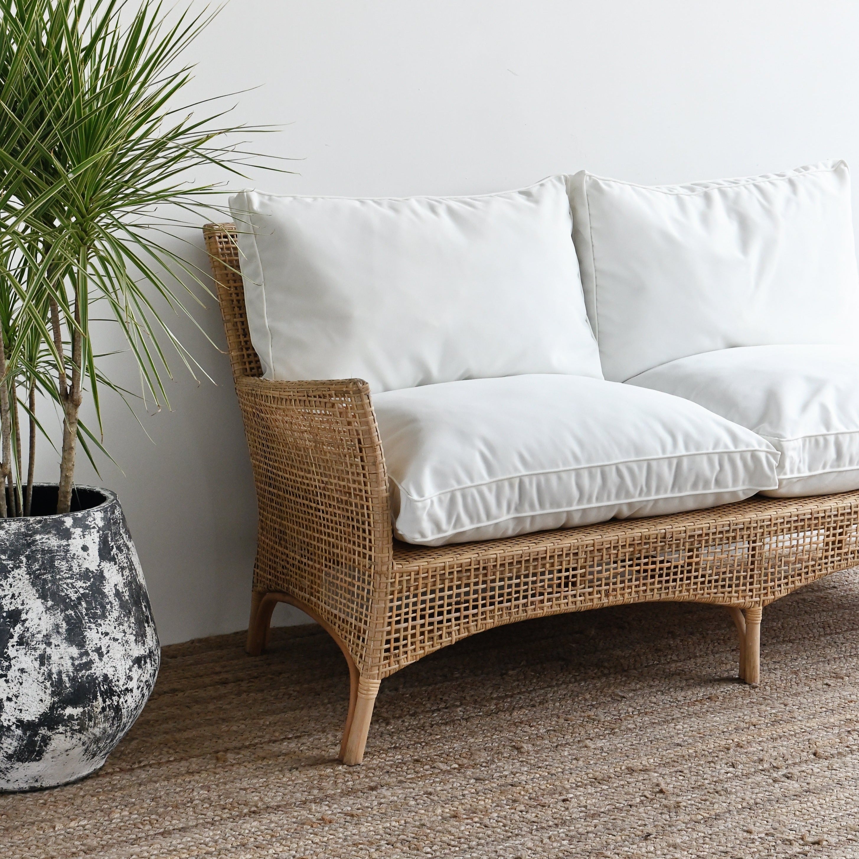 Outdoor rattan cushion covers best sale