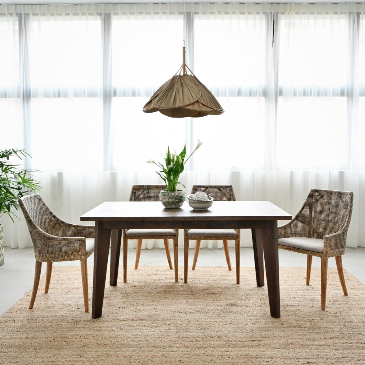 Gili Dining Table - Cinnamon