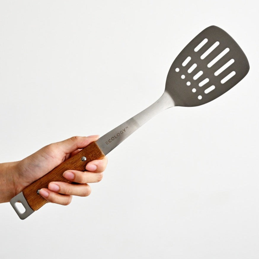 Provisions Acacia Slotted Spatula