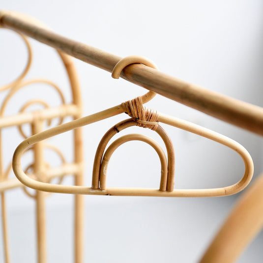 Rattan Coat Hangers - Set of 5 – Island Living
