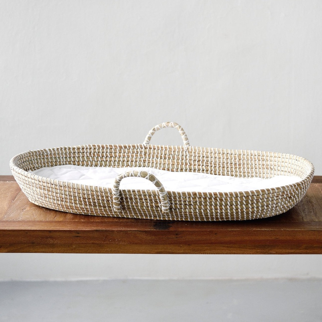 Oval best sale changing basket